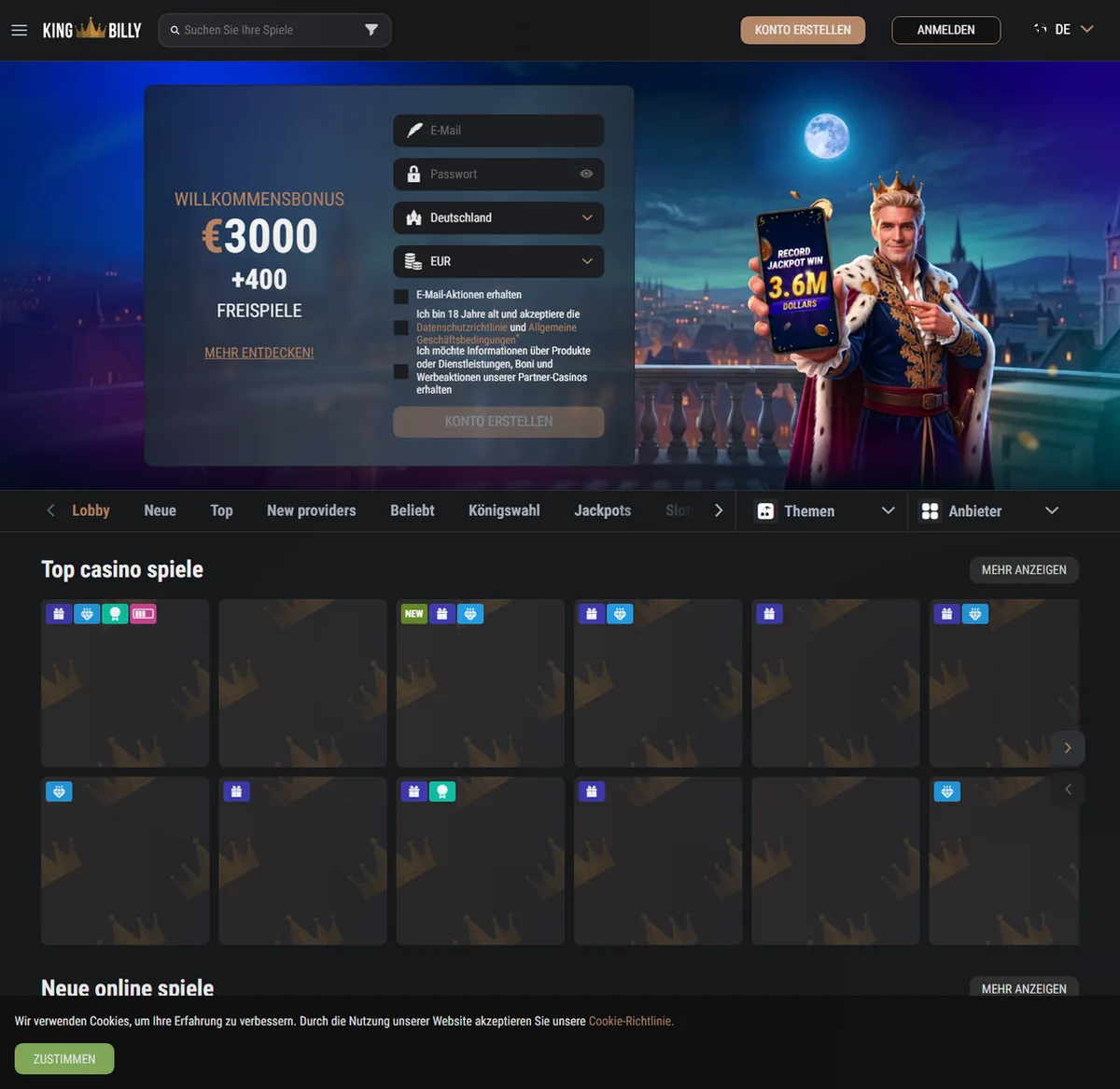 King Billy Casino
